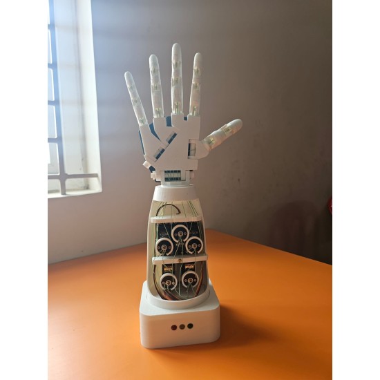 Prosthetic Hand – Wi-Fi Controlled – OpenCV Based