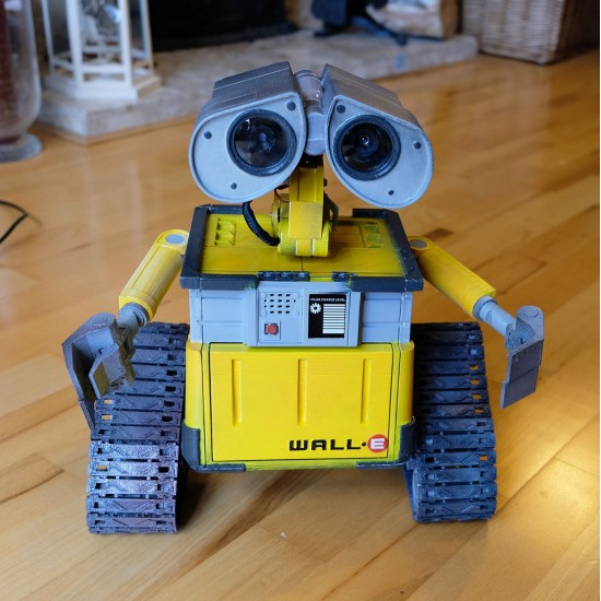 Wall-E Robot 3D Printed Parts