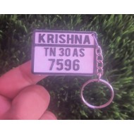 Number Plate Keychains